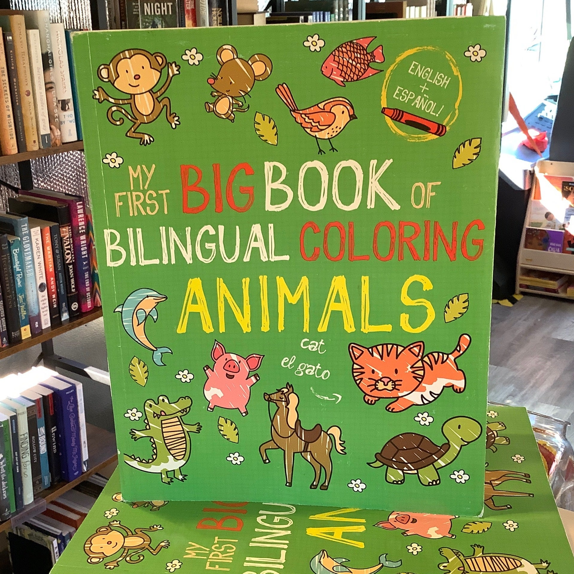 Big　Bilingual　My　Libros　Animals　of　First　Coloring　Book　Bookshop